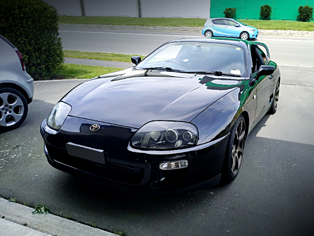 Front exterior of JZA80 TOYOTA SUPRA.