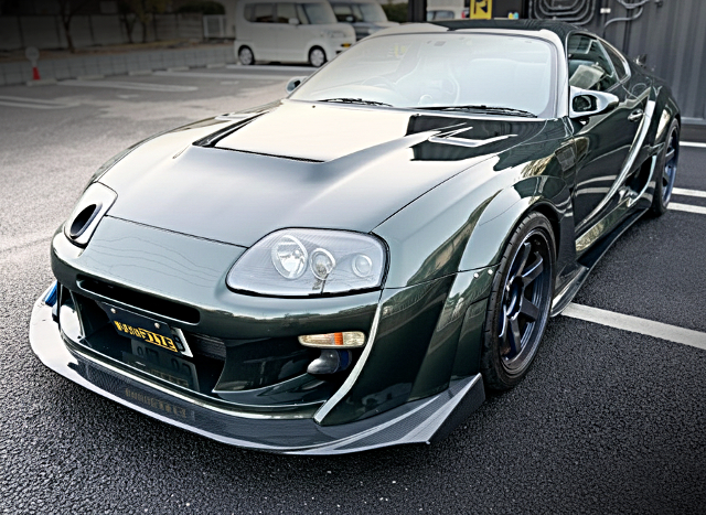 Front exterior of VARIS WIDEBODY JZA80 SUPRA.