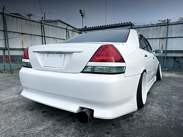 Rear exterior of JZX110 TOYOTA MARK 2.