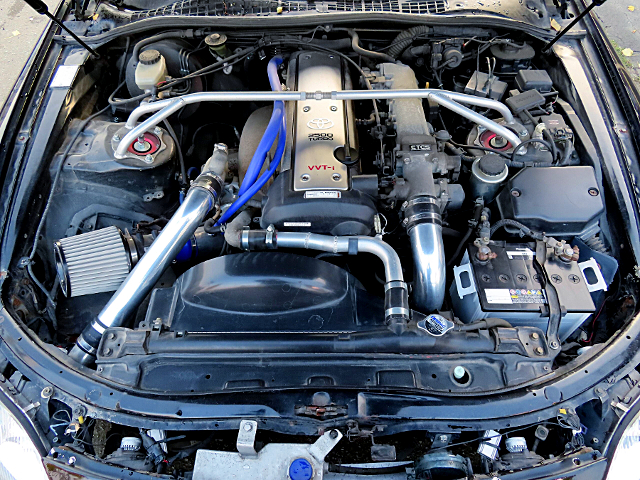 1JZ-GTE With HIGH FLOW TURBOCHARGER.