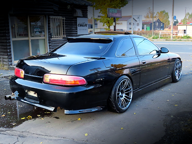 Rear exterior of JZZ30 SOARER 2.5GT-T.