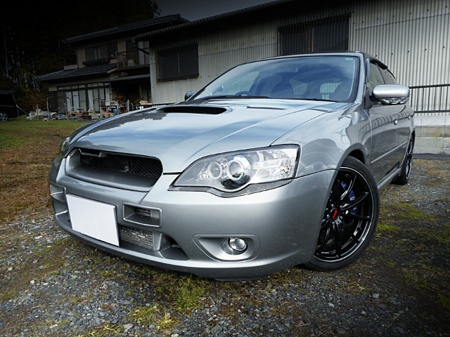 Front exterior of BP5 LEGACY TOURING WAGON 2.0 GT.