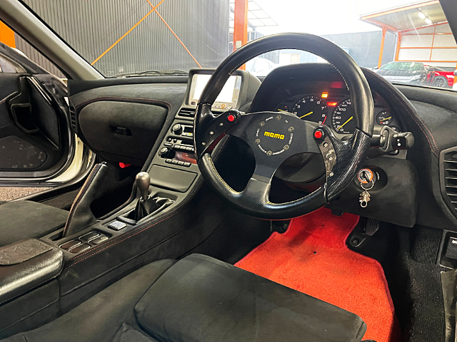 Interior of NA1 HONDA NSX-R.