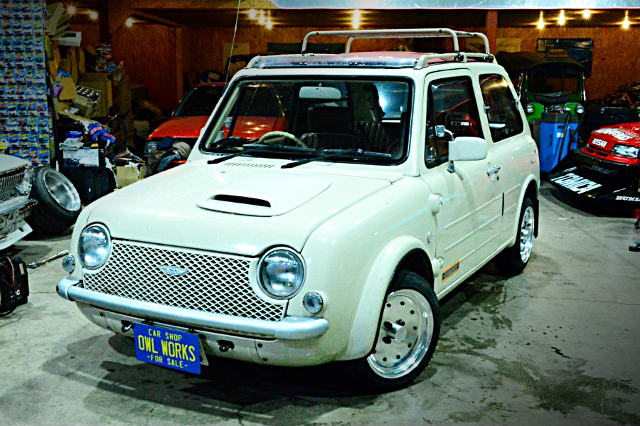 Front exterior of PA10 NISSAN PAO.