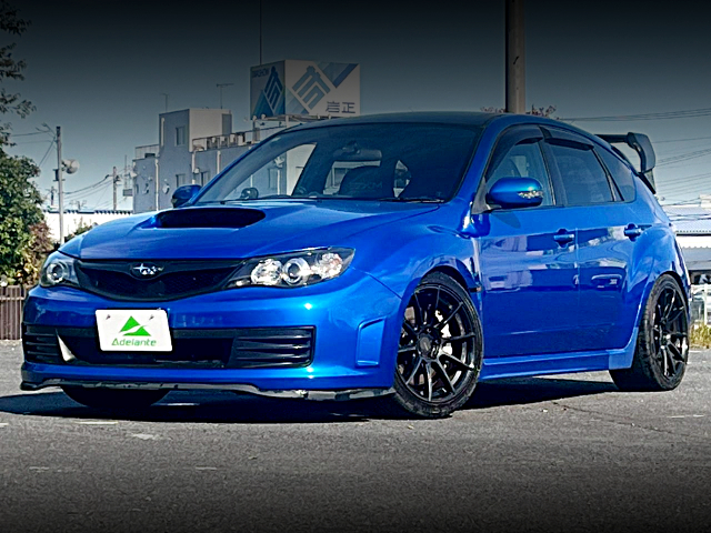 Front exterior of GRB IMPREZA R205.