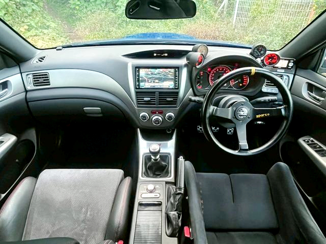 Interior Dashboard of GRB IMPREZA R205.
