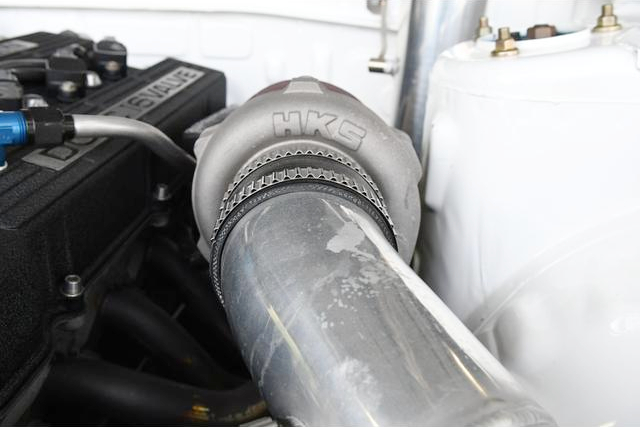 HKS GT2 turbo on FJ20.