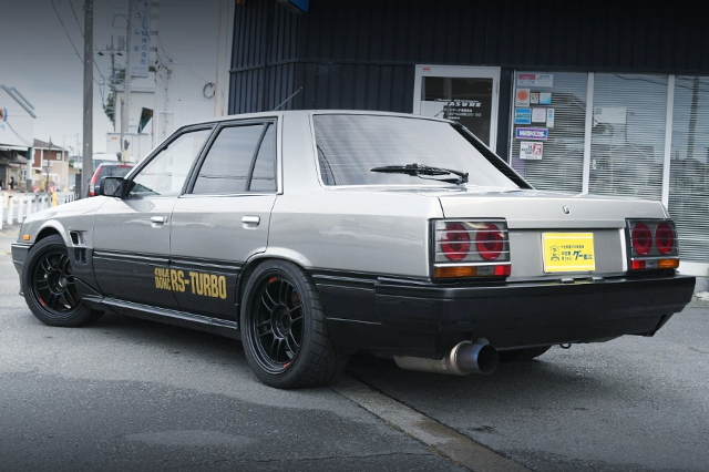 Rear exterior of R30 SKYLINE 4-DOOR 2000 TURBO RS-X.