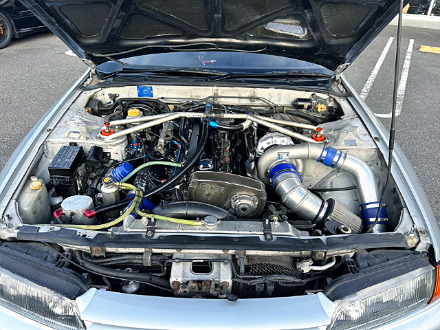 RB26 2.7L STROKER and T88-34D SINGLE TURBO.