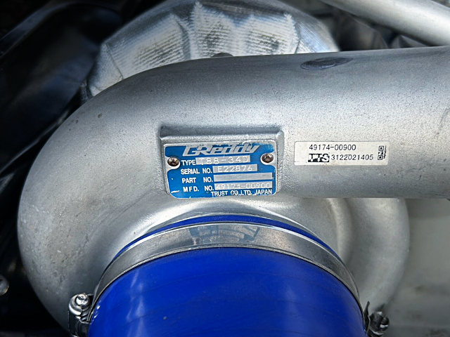 GREDDY T88-34D Turbocharger on RB26.