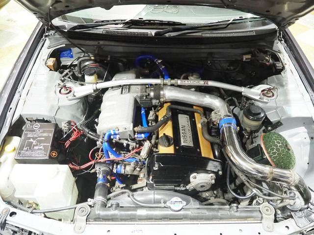 RB20DET 2000cc TURBO ENGINE.