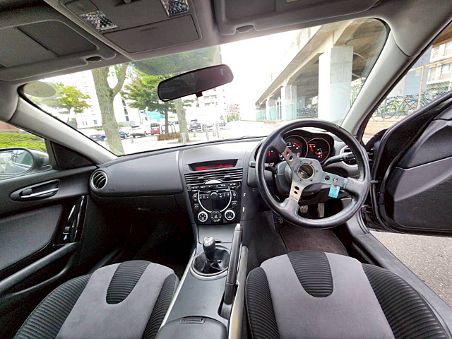 Interior Dashboard of ROCKET BUNNY WIDEBODY SE3P RX-8.