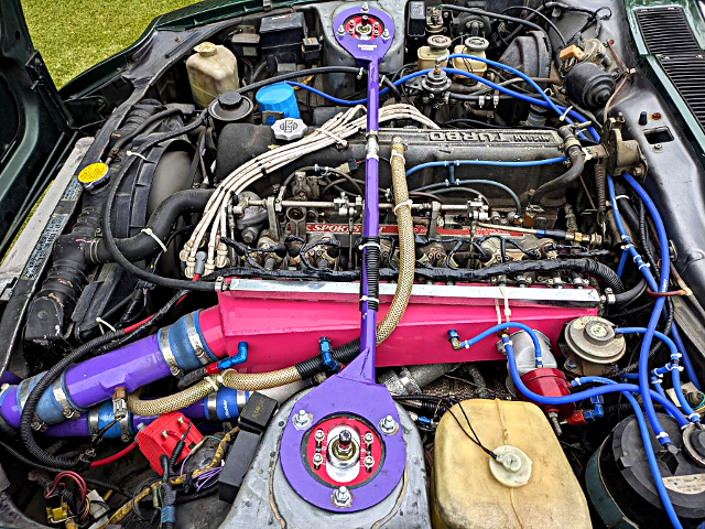 L28 With Twin-turbocharger.