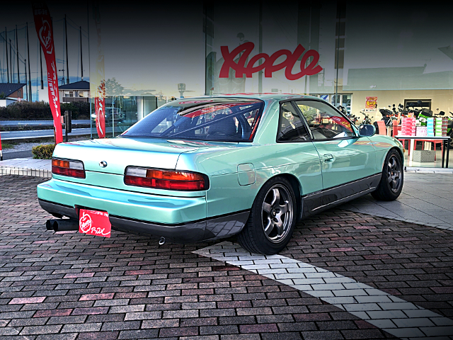 Rear exterior of S13 NISSAN SILVIA K's.