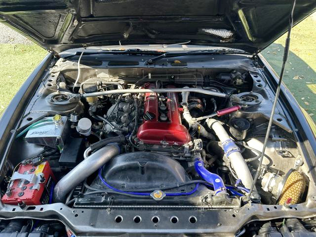 SR20DET turbo engine.