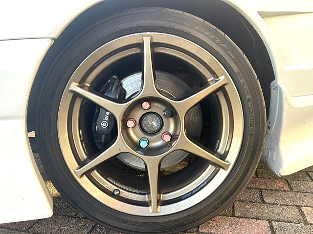 Brembo brake caliper.