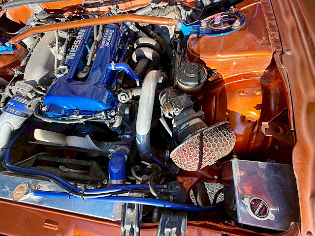 SR20DET turbo engine.