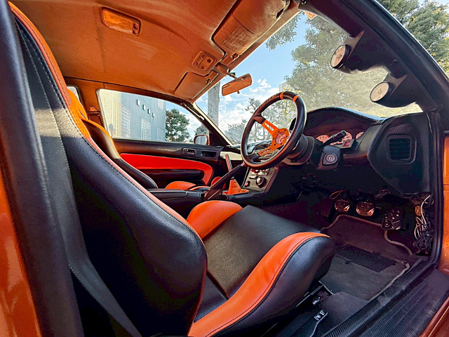 Interior Dashboard of S14 NISSAN SILVIA K'S With WIDEBODY and 326POWER RIMS.