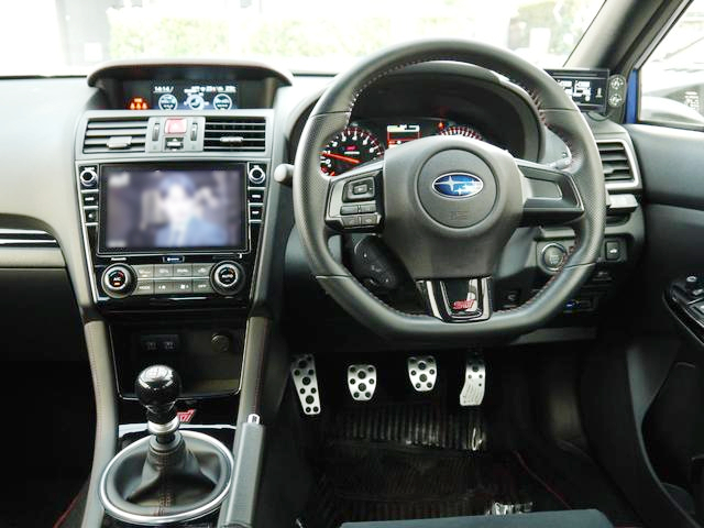 Interior of VAB SUBARU WRX STI TYPE-S.