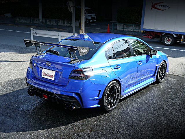Rear exterior of VAB SUBARU WRX STI TYPE-S.