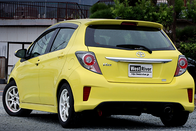 Rear exterior of NCP131 VITZ RS RACING.