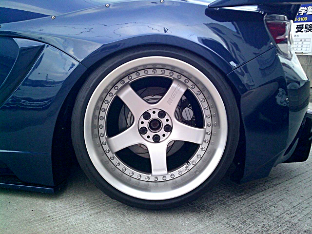 Rear Rim of RALLYBACKER V2 WIDEBODY ZC6 SUBARU BRZ S.