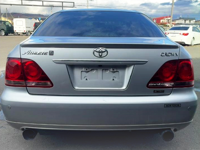 Rear exterior of GRS184 CROWN ATHLETE.