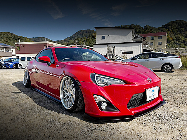 Front exterior of ZN6 TOYOTA 86 GT.