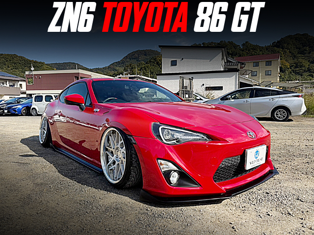 Aftermarket Arms and Air Suspension installed ZN6 TOYOTA 86 GT.