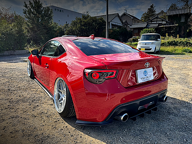 Rear exterior of ZN6 TOYOTA 86 GT.