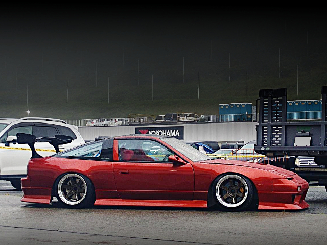 Side exterior of 180SX.