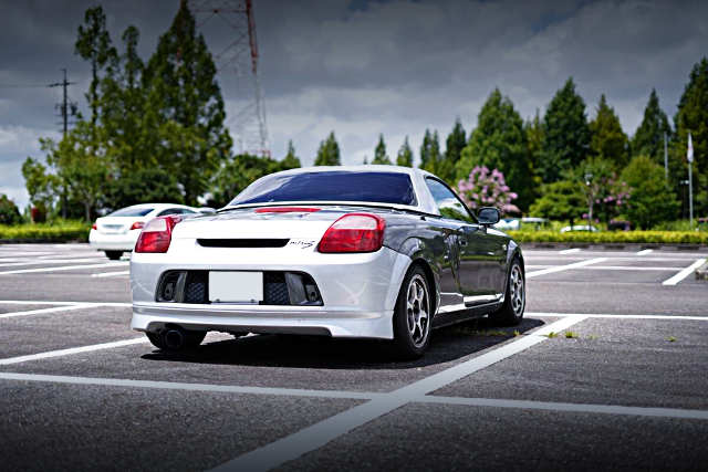 Rear exterior of ZZW30 TOYOTA MR-S.