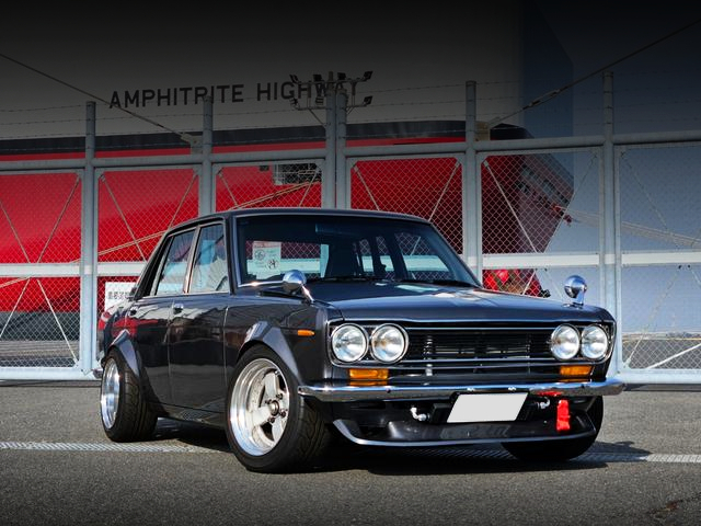 Front exterior of P510 BLUEBIRD.