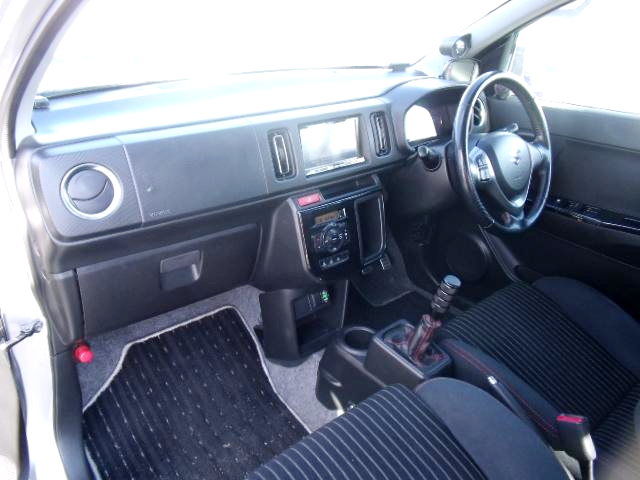 Interior of Stance HA36S SUZUKI ALTO WORKS.