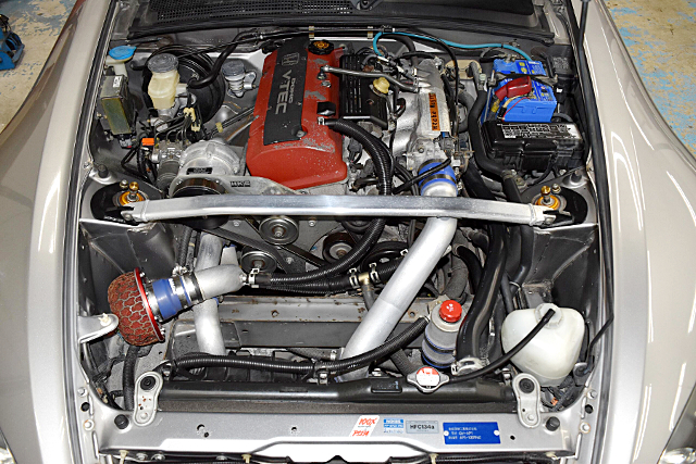 F20C VTEC With HKS SUPERCHARGER.