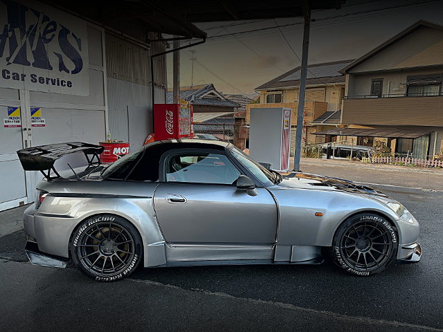 Right Side exterior of AMUSE GT1 WIDEBODY AP1 S2000.