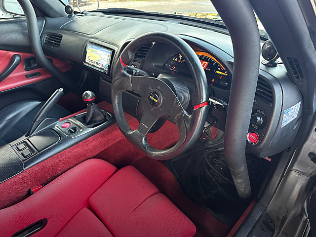 Interior of AMUSE GT1 WIDEBODY AP1 S2000.