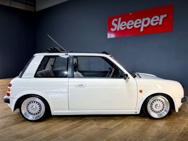 Side exterior of BK10 NISSAN Be-1 CANVAS TOP.