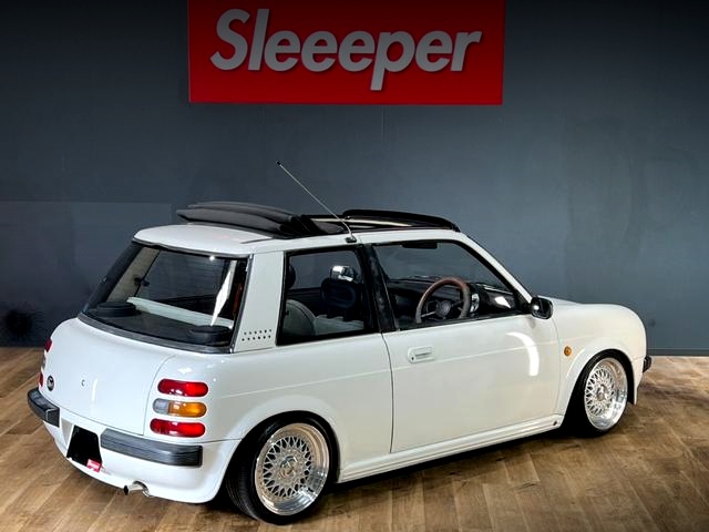 Rear exterior of BK10 NISSAN Be-1 CANVAS TOP.