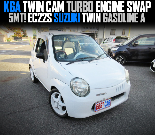 K6A TWIN CAM TURBO ENGINE swapped EC22S SUZUKI TWIN GASOLINE A of 5MT.