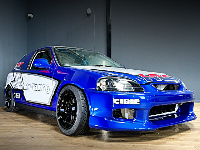 Front exterior of EK9 CIVIC TYPE-R TYPE-X.