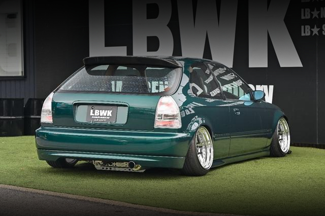 Rear exterior of EK9 CIVIC TYPE-R X.