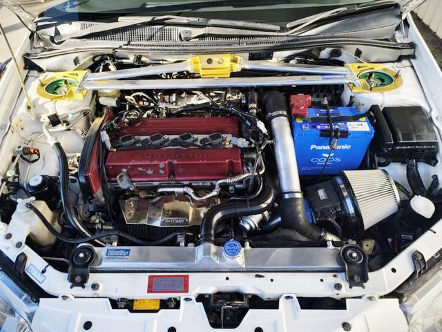4G63 With TOMEI TURBOCHARGER.