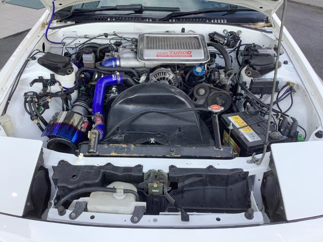 13B Rotary engine With High Flow turbocharger.