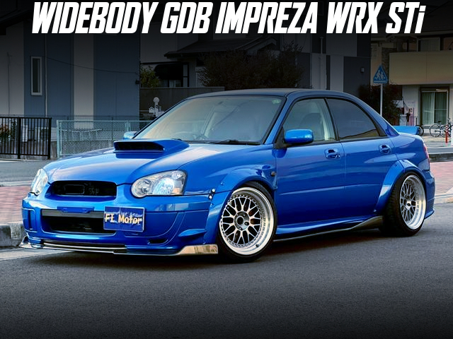 WIDEBODY GDB IMPREZA WRX STi.