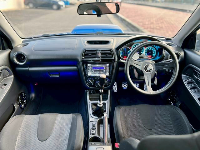 Interior Dashboard of WIDEBODY GDB IMPREZA WRX STi.