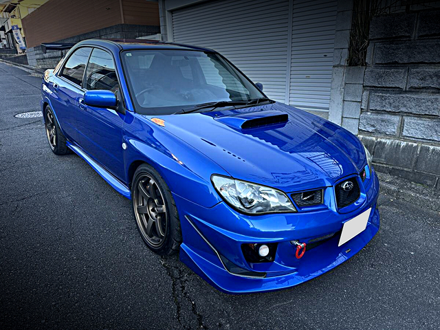 Front exterior of GDB IMPREZA WRX STI.