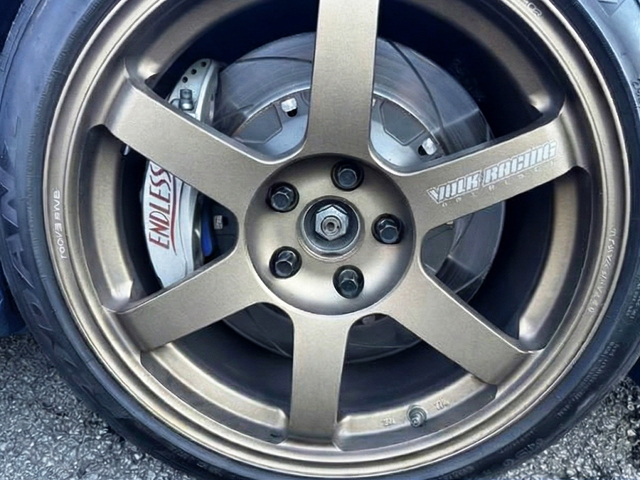 ENDLESS Front caliper upgrade GDB IMPREZA WRX STI.