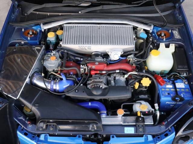 EJ207 With HKS TURBOCHARGER.