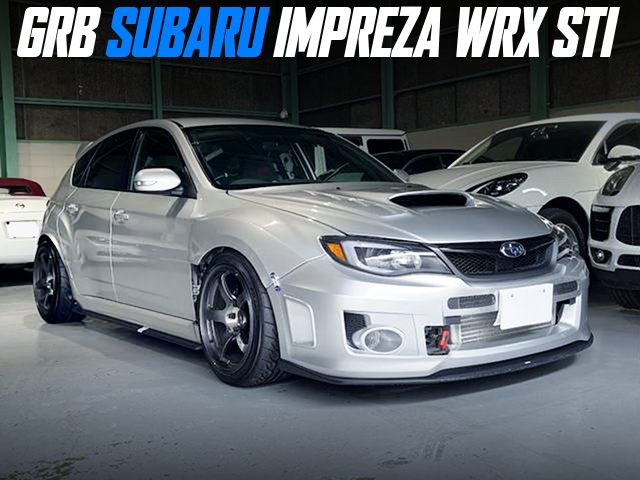 Modified GRB IMPREZA WRX STI.